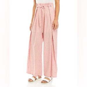 BCBG high waisted linen pants